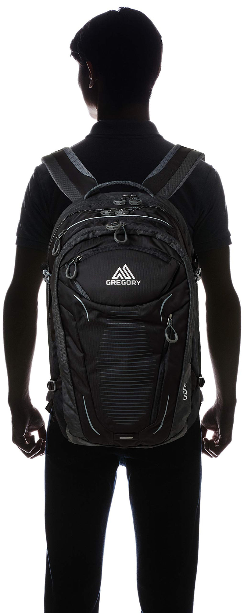Gregory Mountain Products Diode Men's Daypack, Shadow Black, One Size - backpacks4less.com