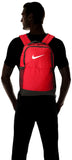 Nike Brasilia Medium Training Backpack, Nike Backpack for Women and Men with Secure Storage & Water Resistant Coating, University Red/Black/White - backpacks4less.com