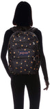 Jansport Unisex Big Student Backpacks, Neon Icons, One Size - backpacks4less.com