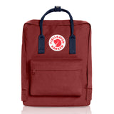 Fjallraven - Kanken Classic Backpack for Everyday, Ox Red/Royal Blue