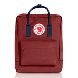 Fjallraven - Kanken Classic Backpack for Everyday, Ox Red/Royal Blue - backpacks4less.com