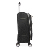 BEBE Women's Carissa 21" Expandable Spinner Carry Tossed Black, One Size