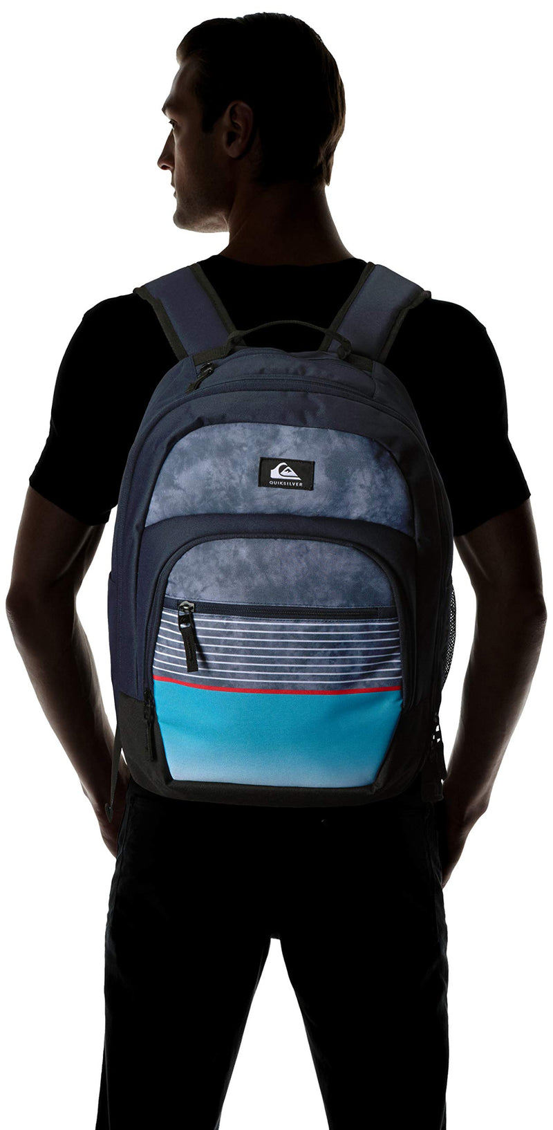 Quiksilver Men's SCHOOLIE Cooler II Backpack, hibiscus, 1SZ - backpacks4less.com