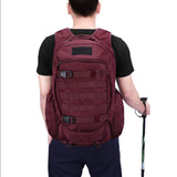 Mardingtop 35L Tactical Backpacks Molle Hiking daypacks for Camping Hiking Military Traveling Purplish-35L - backpacks4less.com