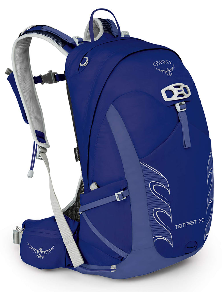 Osprey Packs Tempest 20 Women's Hiking Backpack, Iris Blue, Wxs/S, X-Small/Small - backpacks4less.com