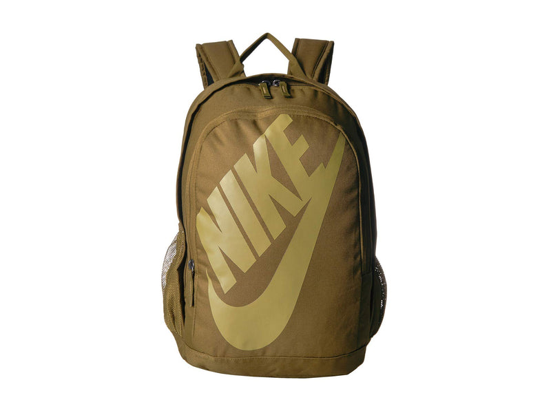 Men's Nike Sportswear Hayward Futura Backpack, OLIVE FLAK/BLACK/CAMPER GREEN, One Size - backpacks4less.com