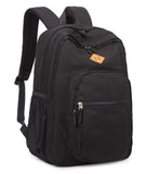Abshoo Classical Basic Womens Travel Backpack For College Men Water Resistant Bookbag (Black) - backpacks4less.com