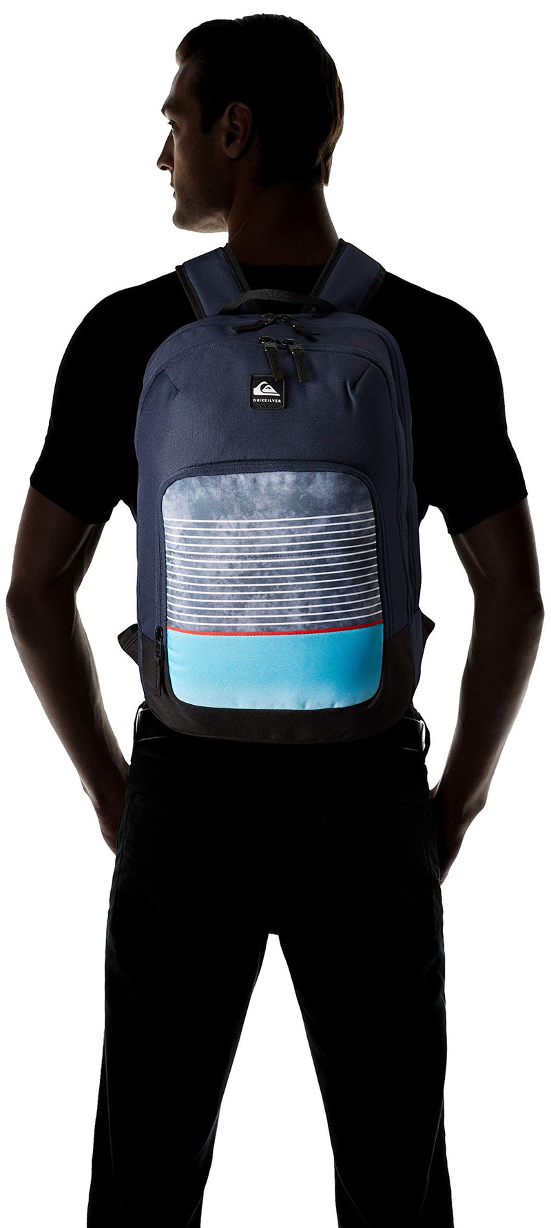 Quiksilver Men's Burst II Backpack, hibiscus, 1SZ - backpacks4less.com