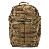 5.11 RUSH24 Tactical Backpack, Medium, Style 58601, Multicam - backpacks4less.com