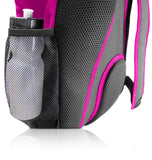 Soccer Backpack with Ball Holder Compartment - | Bag Fits All Soccer Equipment & Gym Gear (Pink) - backpacks4less.com