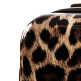 BEBE Women's Adriana Spinner Luggage, Leopard, 3pc Set (21" 25" 29")