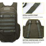 Mardingtop Military Backpack Tactical Molle Backpack Rucksack Bug Out Bag for School Camping Hiking Trekking (Camo Green-2) - backpacks4less.com