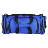 Dalix 20 Inch Sports Duffle Bag with Mesh and Valuables Pockets, Royal Blue - backpacks4less.com