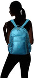 Kipling womens Seoul Go Laptop Backpack, Padded, Adjustable Backpack Straps, Zip Closure, turkish tile metallic, One Size - backpacks4less.com
