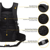 Mardingtop Tactical Backpack, Black 2.0, 52cm - backpacks4less.com