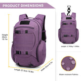 Mardingtop 28L Tactical Backpacks Molle Hiking daypacks for Camping Hiking Military Traveling 28L-Purple - backpacks4less.com