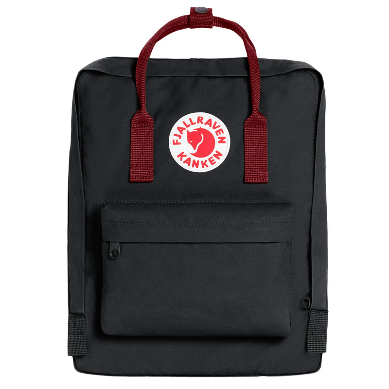 Fjallraven - Kanken Classic Backpack for Everyday, Forest Green/Ox Red - backpacks4less.com