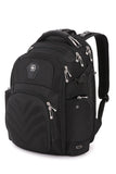 SwissGear 5709 ScanSmart Laptop Backpack. Abrasion-Resistant & Travel-Friendly School Work premium Laptop Backpack (Black Backpack) - backpacks4less.com