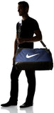 NIKE Brasilia Training Duffel Bag, Midnight Navy/Black/White, Medium - backpacks4less.com