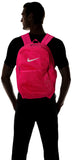 NIKE Brasilia Mesh Backpack 9.0, Rush Pink/Rush Pink/White, Misc - backpacks4less.com