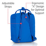 Fjallraven - Kanken Mini Classic Backpack for Everyday, UN Blue - backpacks4less.com