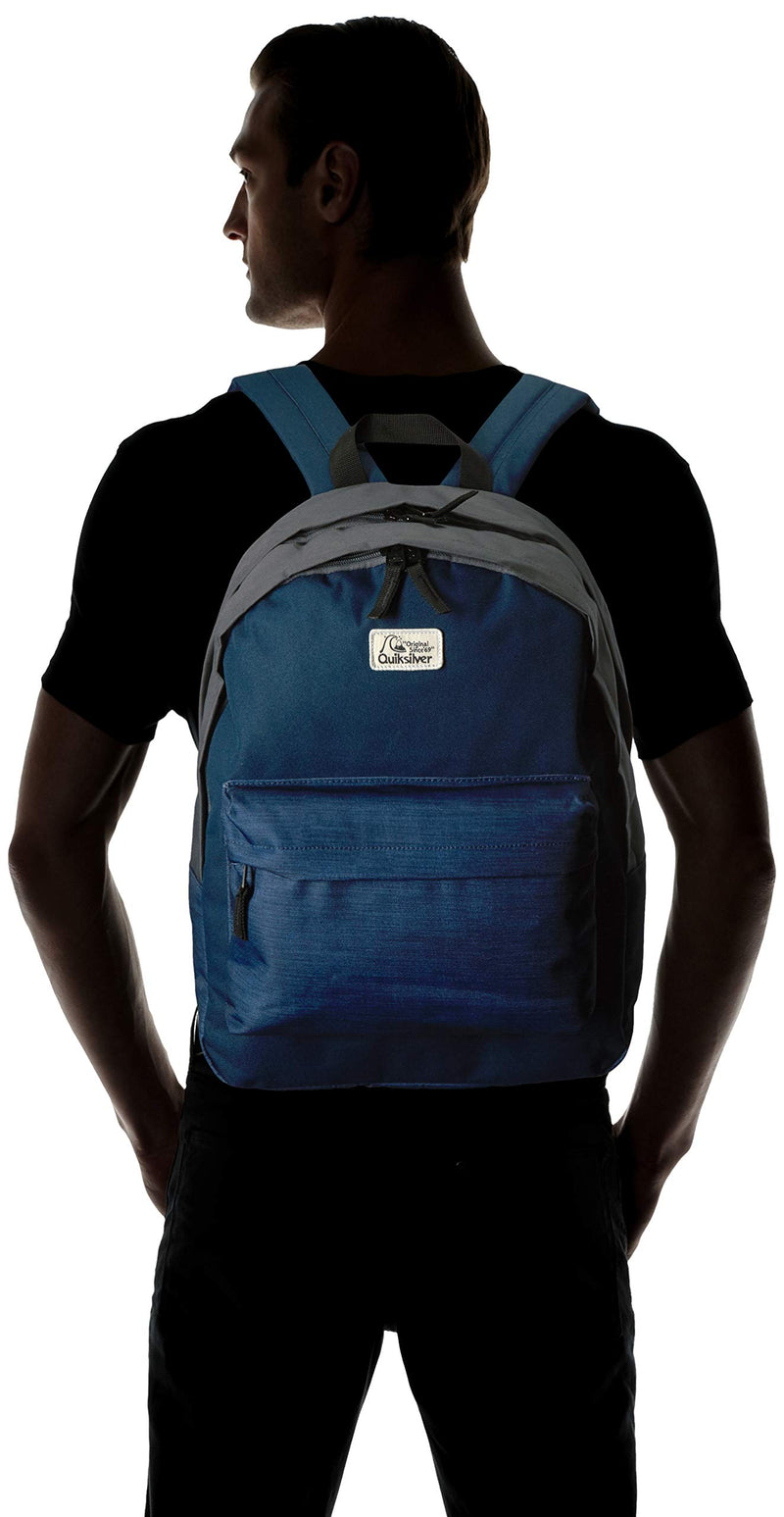 Quiksilver Men's Everyday Poster Double Backpack, moonlight ocean, 1SZ - backpacks4less.com