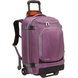 eBags TLS Mother Lode Rolling Weekender 22 Inch Travel Backpack with Wheels - Carry-On - (Eggplant) - backpacks4less.com