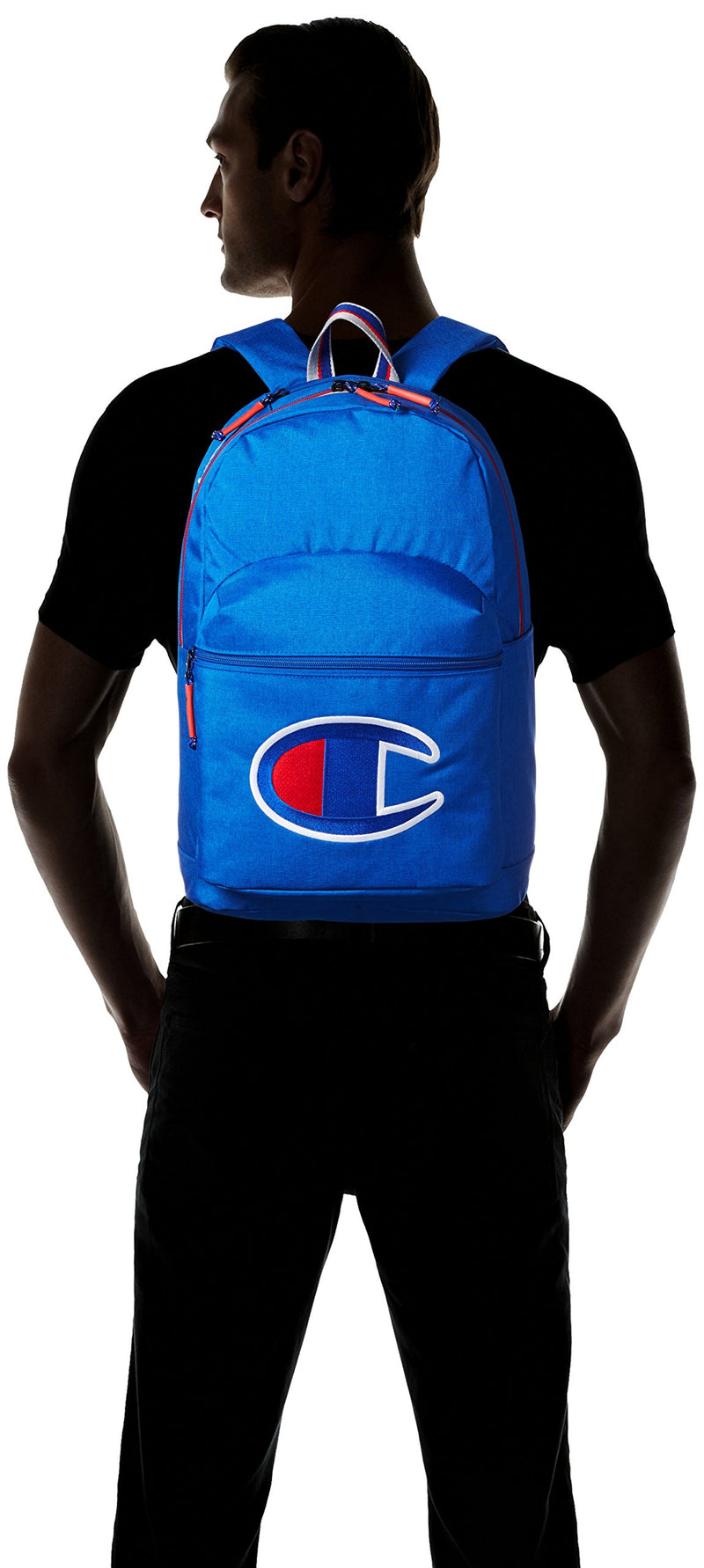 Champion Men's SuperCize Backpack, Blue, OS - backpacks4less.com
