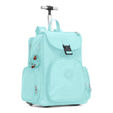 Kipling Alcatraz II Large Rolling Laptop Backpack Fresh Teal Tonal - backpacks4less.com