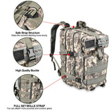 NOOLA Military Tactical Backpack Large Army Assault Pack Molle Bag Rucksack ACU - backpacks4less.com