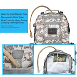 CVLIFE Military Tactical Backpack Army Rucksack Assault Pack Built-up Molle Bag - backpacks4less.com