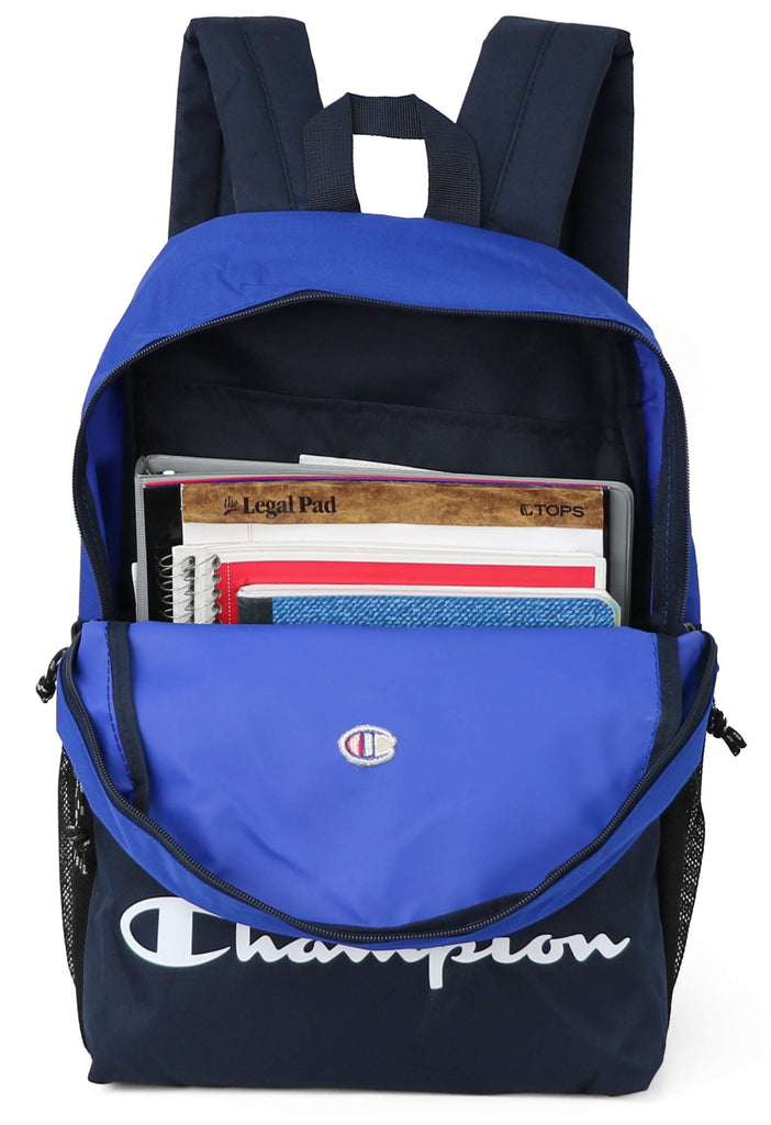 Champion blue backpack sales
