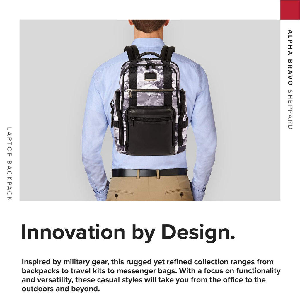 TUMI - Alpha Bravo Sheppard Deluxe Brief Pack Laptop Backpack - 15 Inch Computer Bag for Men and Women TUMI - Alpha Bravo Sheppard Deluxe Brief Pack Laptop Backpack - 15 Inch Computer Bag for Men and Women