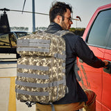 Military Tactical Backpack,Monoki Army 3 Day Assault Pack,42L Molle Bag Rucksack - backpacks4less.com