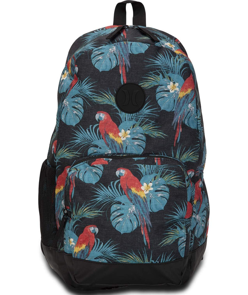 Hurley Blockade II Printed 21L Backpack - Black - backpacks4less.com