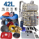 Military Tactical Backpack,Monoki Army 3 Day Assault Pack,42L Molle Bag Rucksack - backpacks4less.com