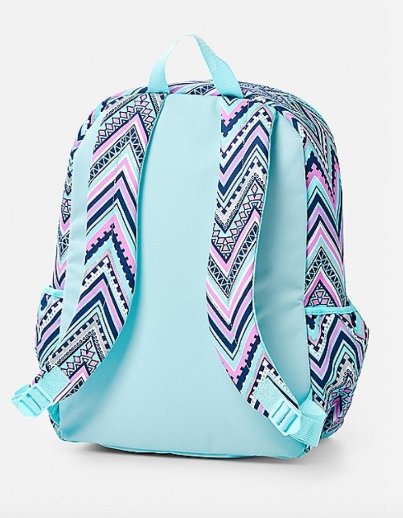 Justice School Backpack Chevron