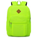 Abshoo Classical Basic Womens Travel Backpack For College Men Water Resistant Bookbag (GreenYellow) - backpacks4less.com
