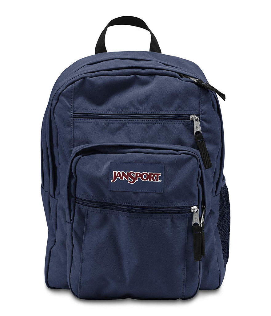 JanSport, Big Student Backpack, O/S, A/Navy_Blue - backpacks4less.com
