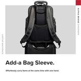 TUMI - Alpha Bravo Sheppard Deluxe Brief Pack Laptop Backpack - 15 Inch Computer Bag for Men and Women - Graphite - backpacks4less.com