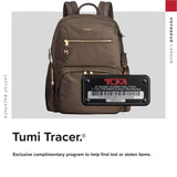 TUMI - Voyageur Carson Laptop Backpack - 15 Inch Computer Bag for Women - Mink - backpacks4less.com