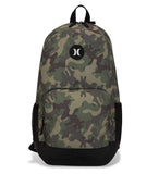 Hurley Renegade Laptop Backpack, Medium Olive (Woodland), one size - backpacks4less.com