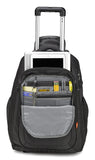 High Sierra Rev Wheeled Backpack (Jersey Knit/Slate) - backpacks4less.com