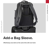 TUMI - Alpha Bravo Sheppard Deluxe Brief Pack Laptop Backpack - 15 Inch Computer Bag for Men and Women - Anthracite - backpacks4less.com