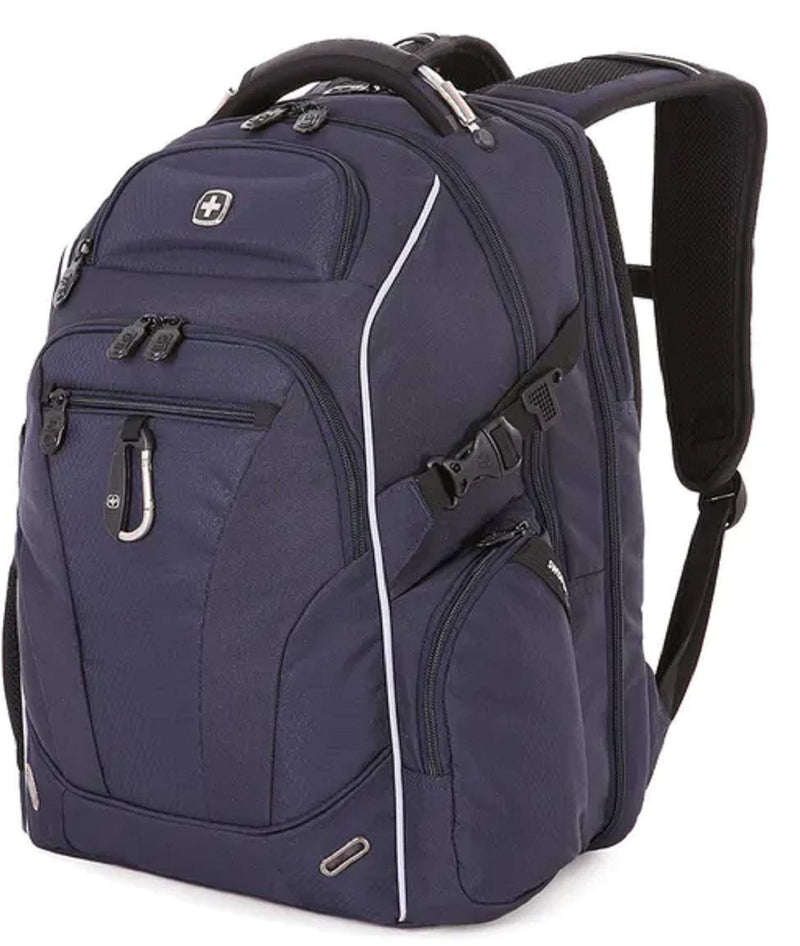 SWISSGEAR SA6752 TSA Friendly ScanSmart Laptop Backpack (Satin Noir) - backpacks4less.com