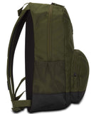 Hurley Blockade II Solid 21L Backpack - Legion Green - backpacks4less.com