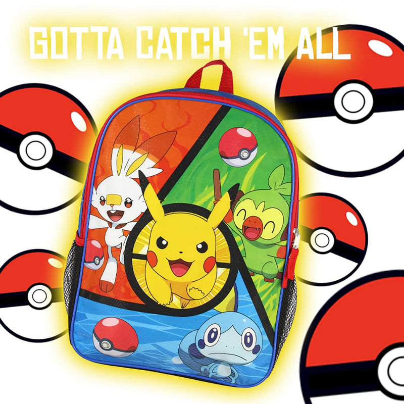 Pokemon Pokemon and Friends Character 16" Backpack
