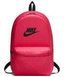 Nike Men Sportswear Heritage Backpack Gym Sport BA5749-666,Rush Pink/Black,One Size - backpacks4less.com