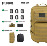 GZ XINXING 3 day Assault Pack Military Tactical Army Backpack Bug Out Bag Daypack (Tan) - backpacks4less.com