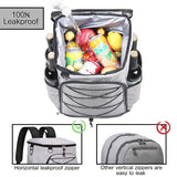 SEEHONOR Insulated Cooler Backpack Leakproof Soft Cooler Bag Lightweight Backpack Cooler for Lunch Picnic Fishing Hiking Camping Park Beach 25 Cans - backpacks4less.com